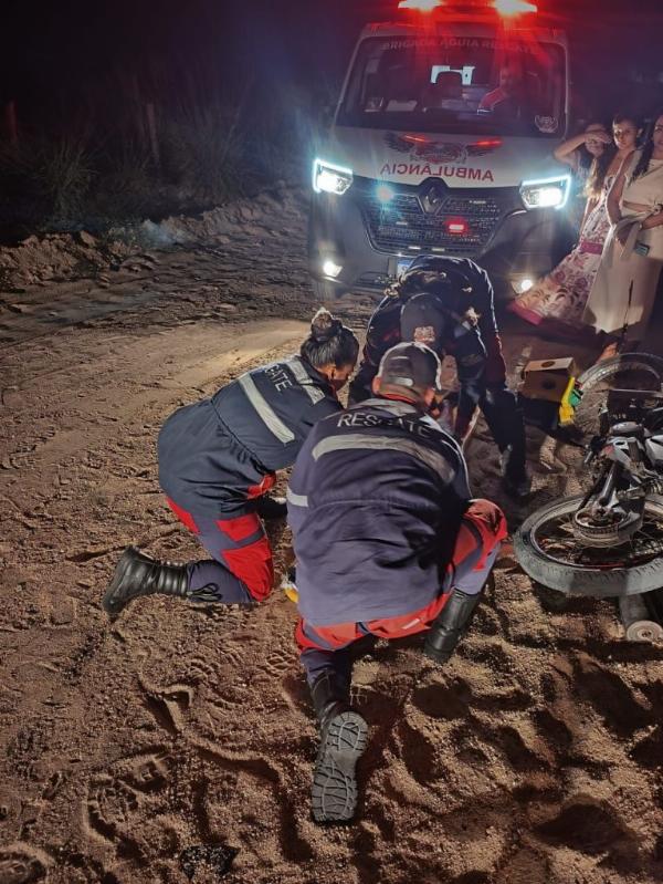 Motociclista é derrubado por carro e esfaqueado diversas vezes em Conceição do Coité