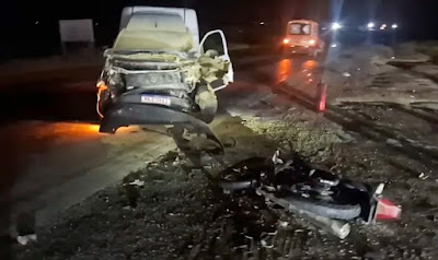Riachão do Jacuípe - Motociclista é socorrido em estado gravíssimo após colisão com carro na BR 324