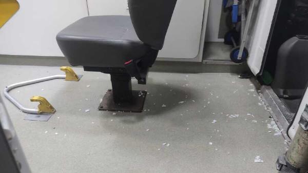 Ambulância do SAMU sofre vandalismo em Serrinha e Prefeitura emite nota de repúdio