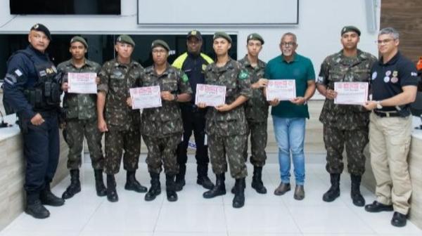Tiro de Guerra de Serrinha forma brigadistas: jovens recebem certificados